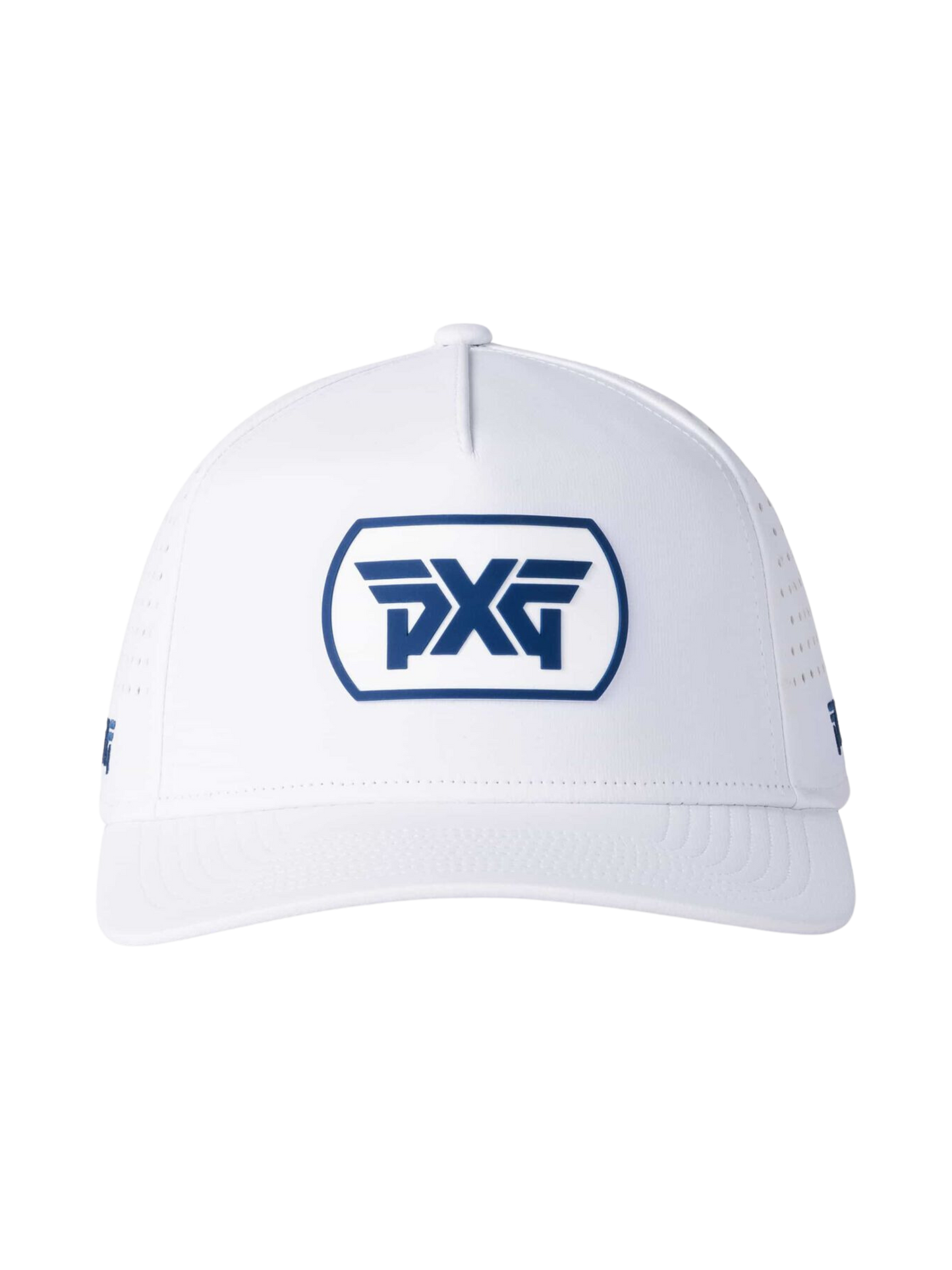 PXG Dog Tag Snapback / White & Navy