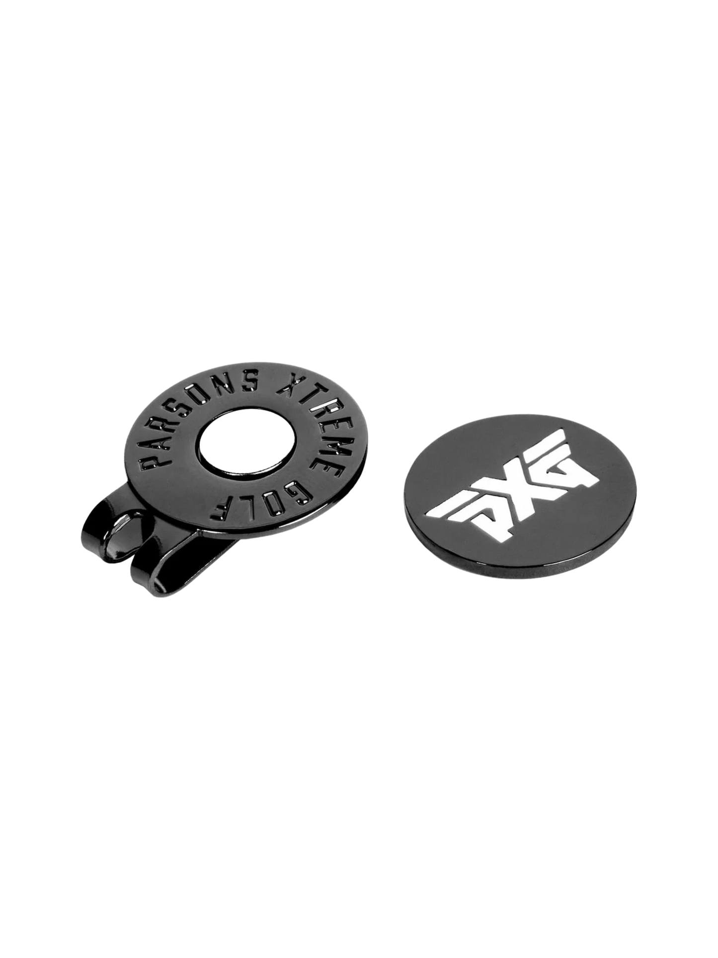 PXG Magnetic Ball Marker & Cap Clip - Black/White