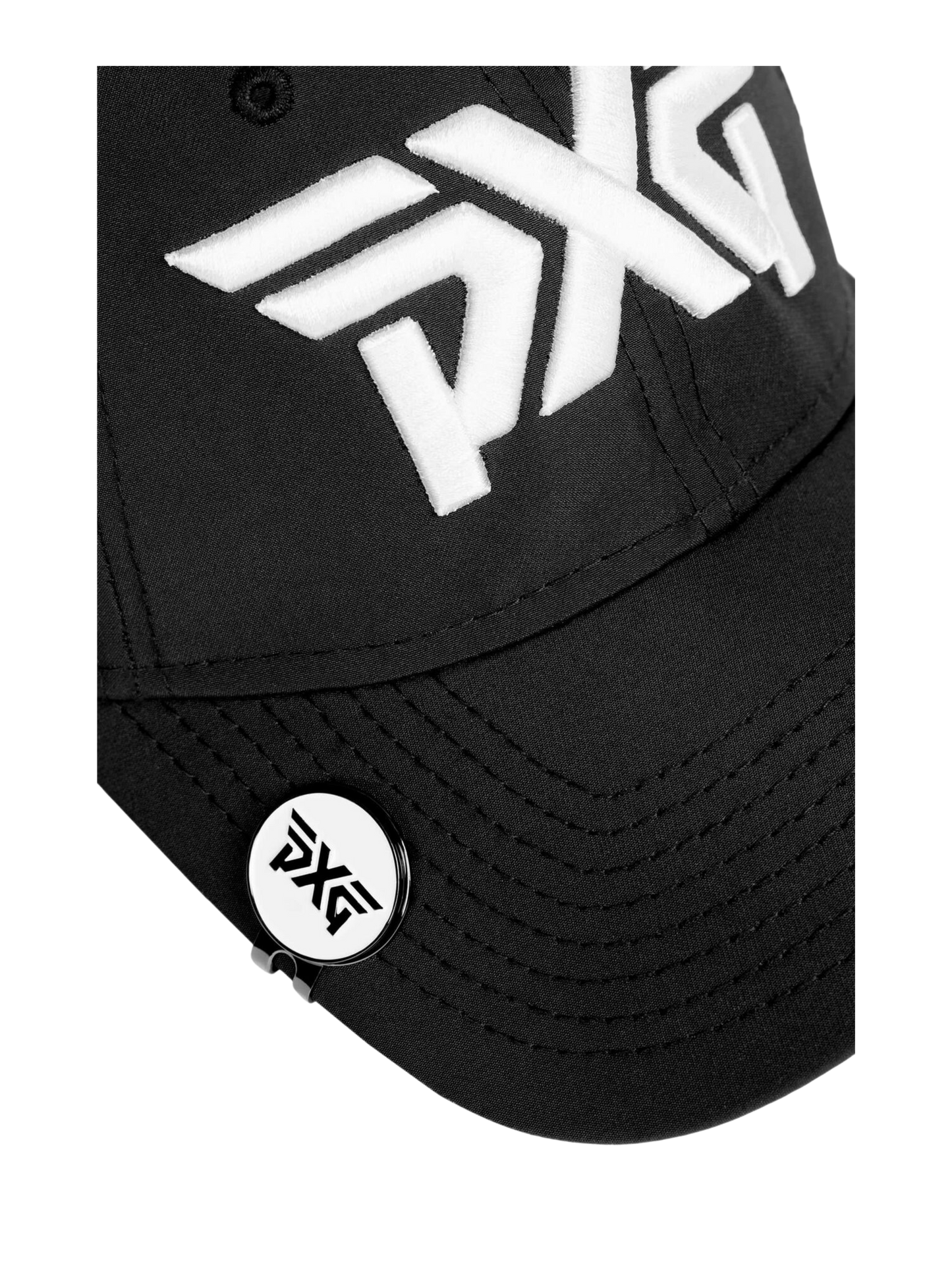 PXG Magnetic Ball Marker & Cap Clip - Black/White