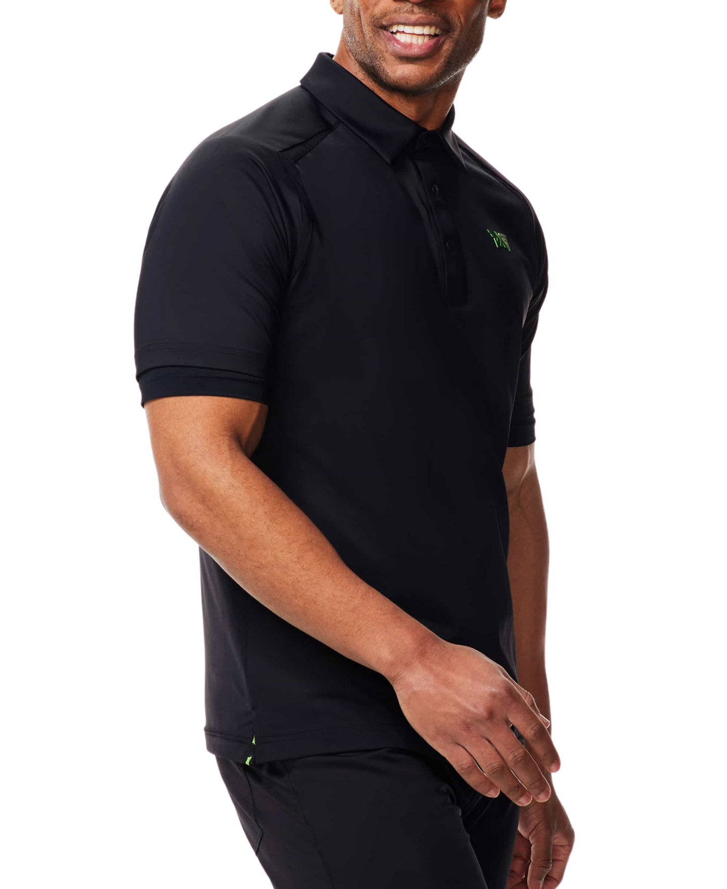 PXG Men's CF Fleet Black Polo