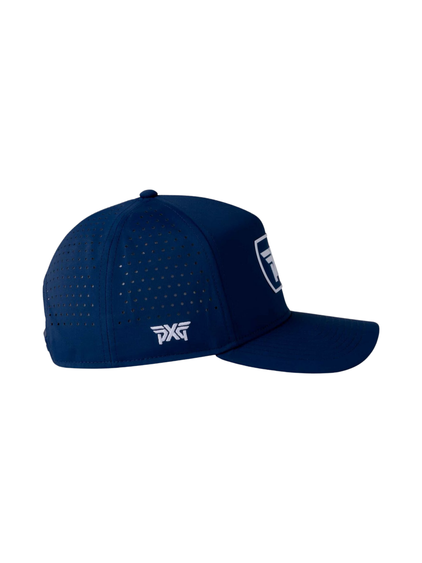 PXG Dog Tag Snapback / Navy & White