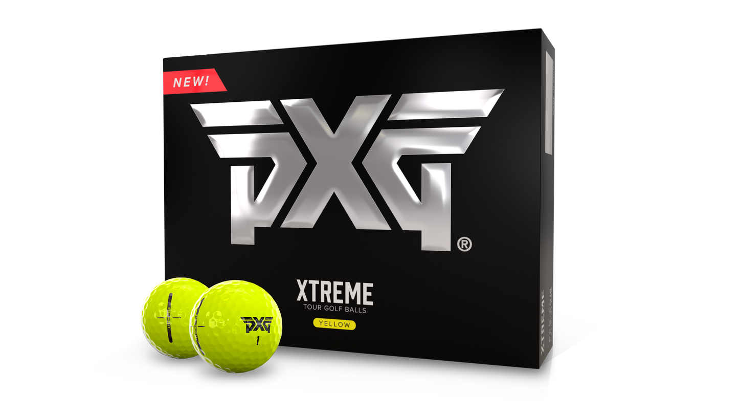 PXG Xtreme Tour Golf Ball - Dozen (Yellow)