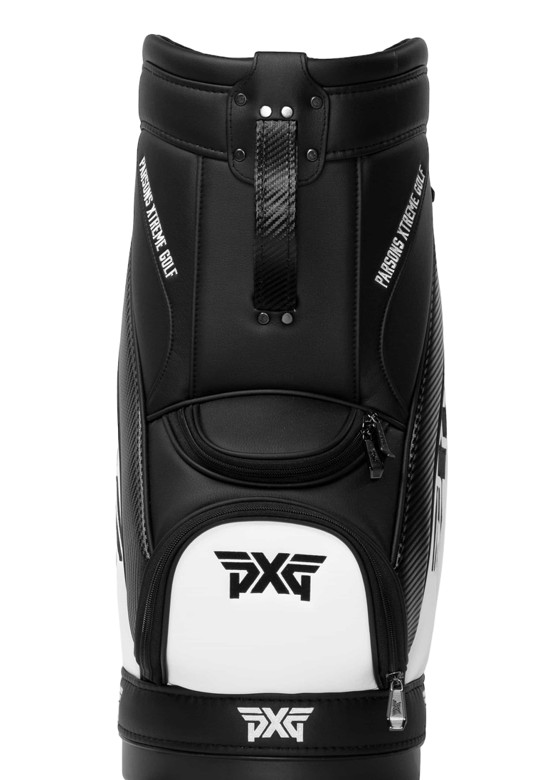 PXG Den Caddy Bag - Black/White