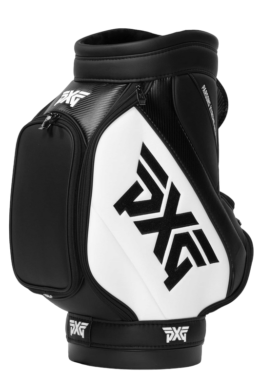 PXG Den Caddy Bag - Black/White