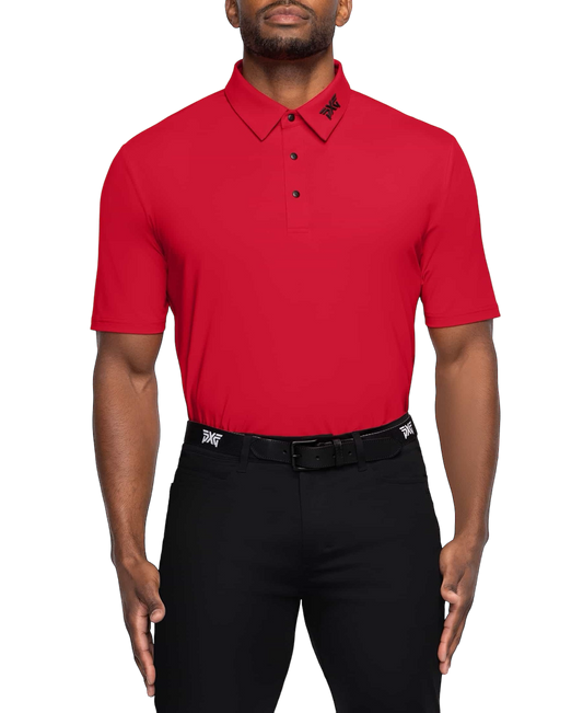 PXG Men's AF BP Signature Red Polo