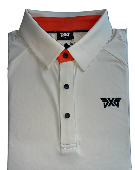 PXG Men's LS Stone Polo