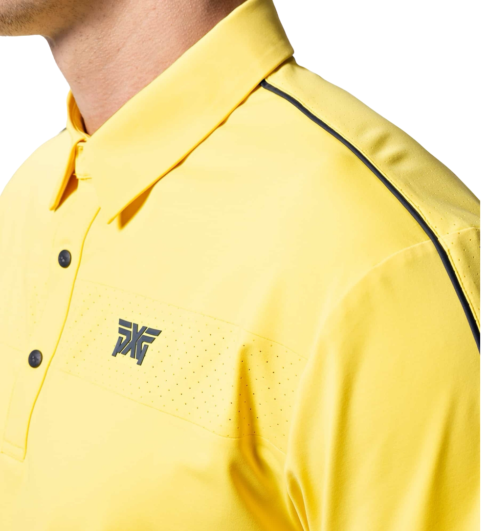 PXG Men's AF Stripe Sunshine Polo