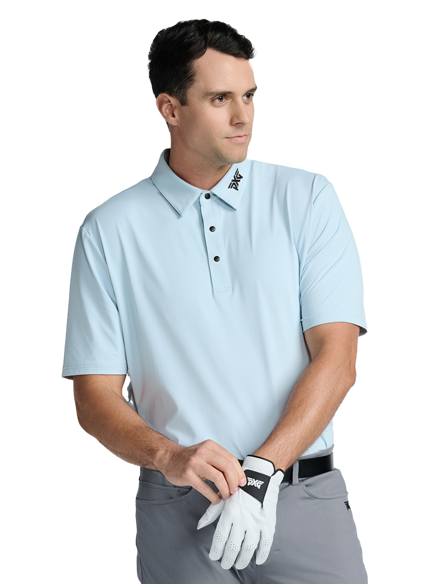 PXG Men's CF BP Signature Ciel Polo