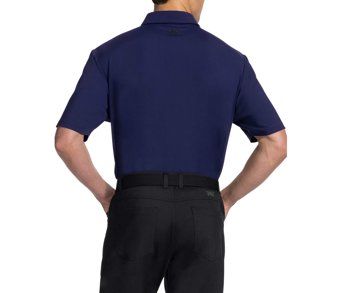 PXG Men's AF BP Signature Navy Polo