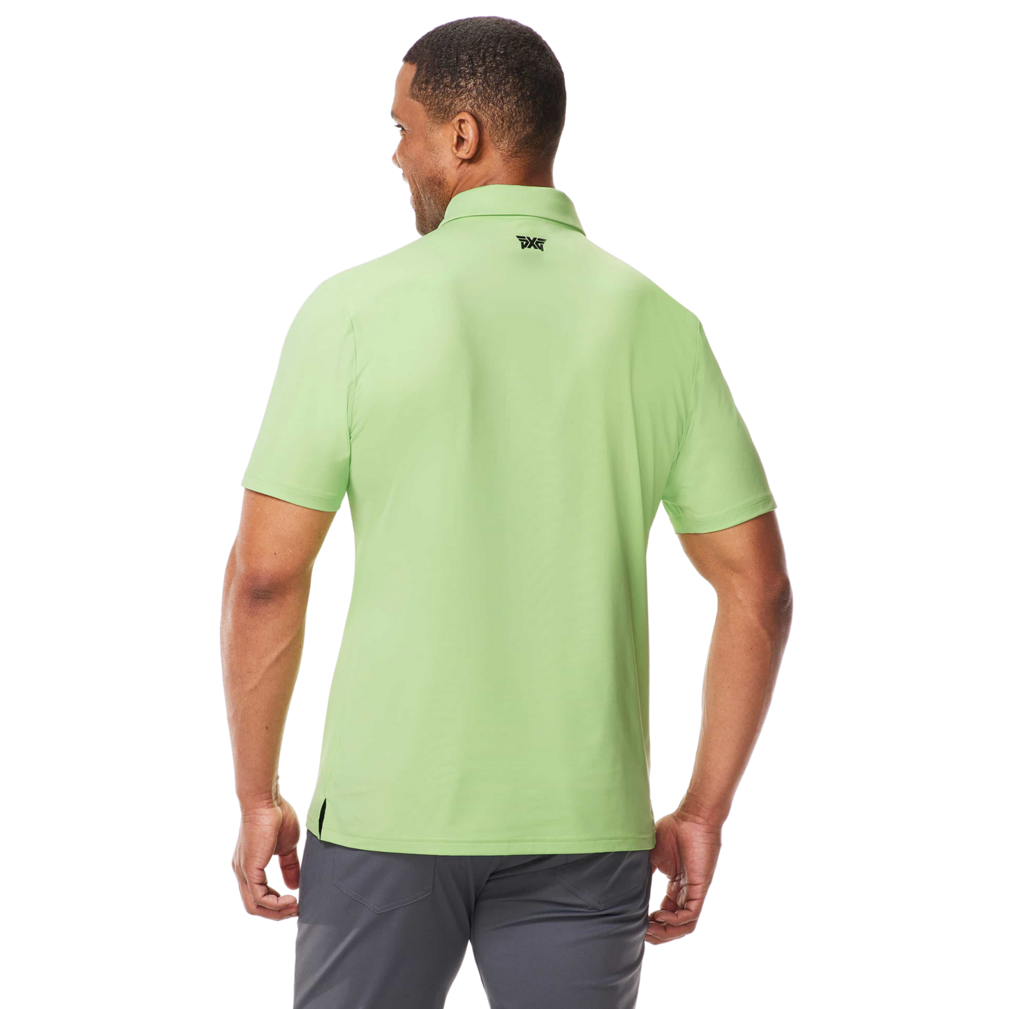 PXG Men's AF BP Signature Green Polo