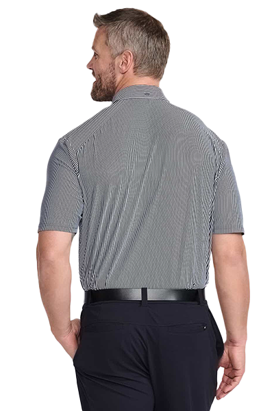 PXG Men's CF Striped White Polo