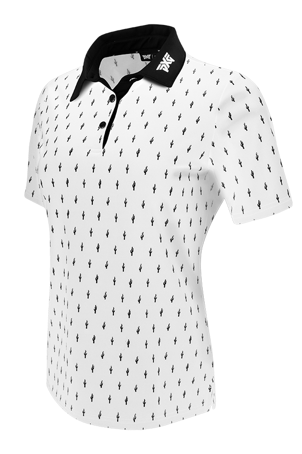 PXG Women's Cactus White Polo