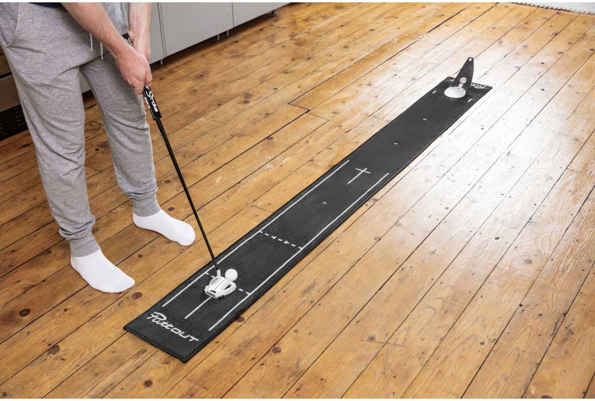 Slim Putting Mat - Grey