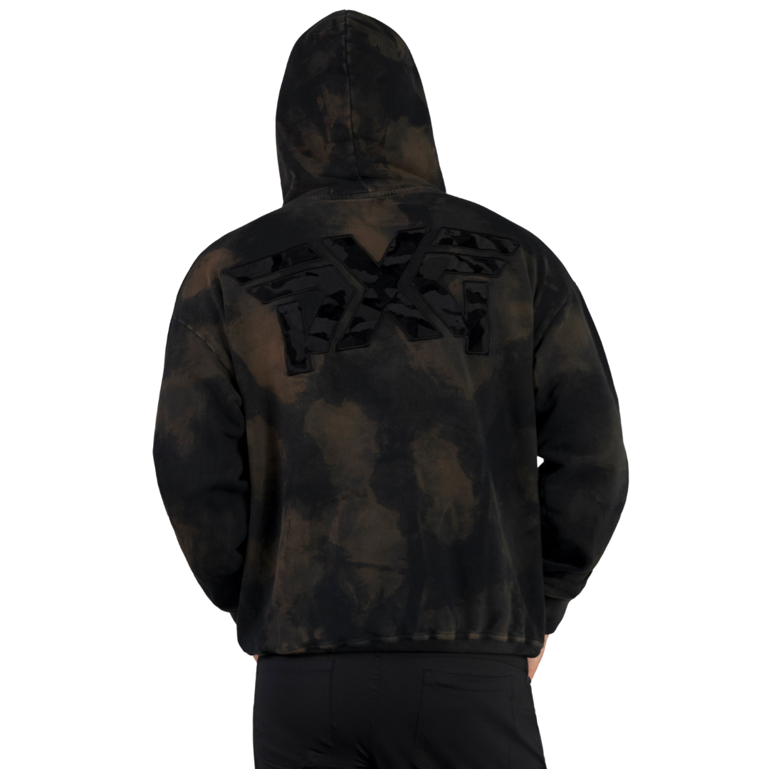 Unisex Fairway Camo Logo Hoodie Black - PXG MEXICO