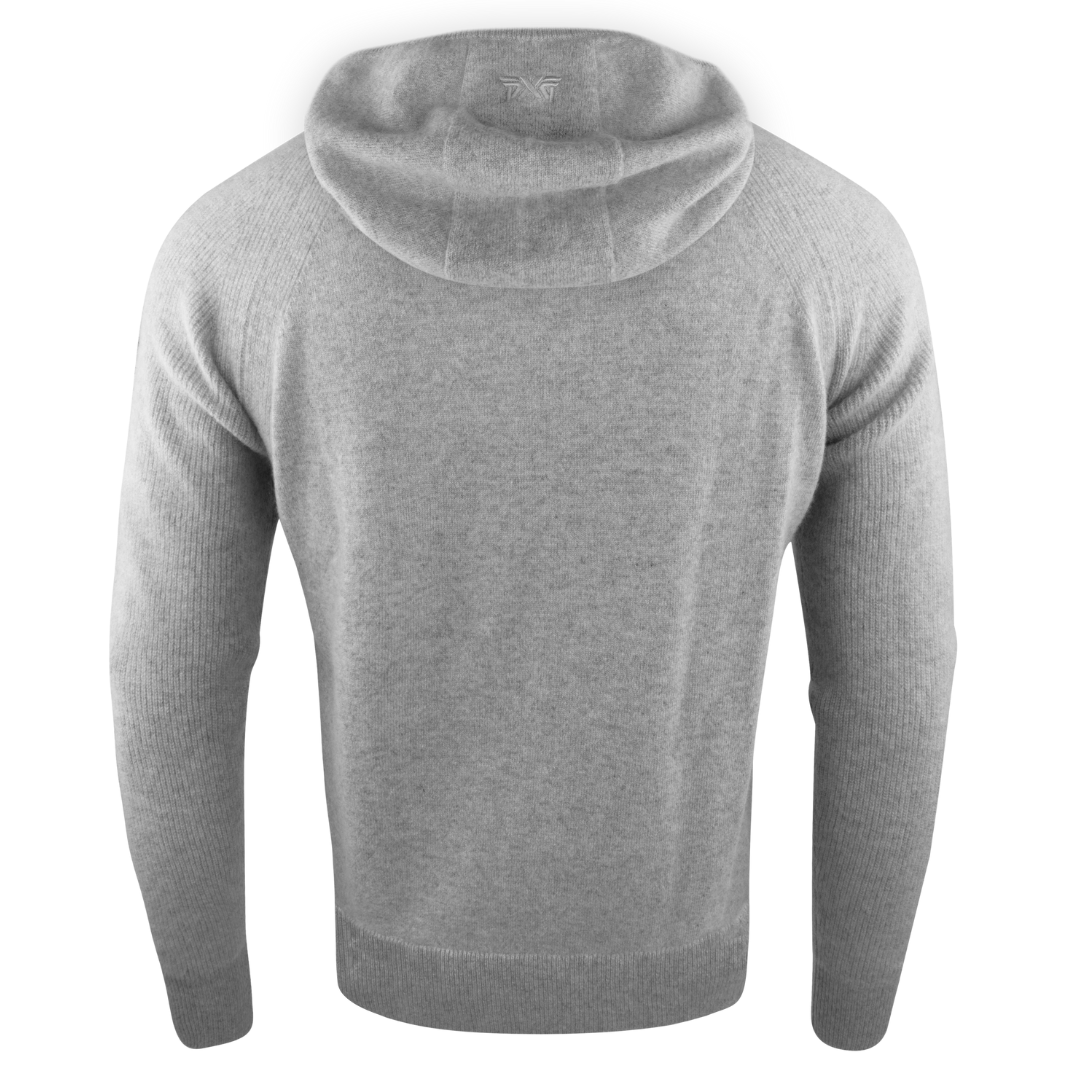 PXG Men's Cashmere Gray Full Zip Hoodie