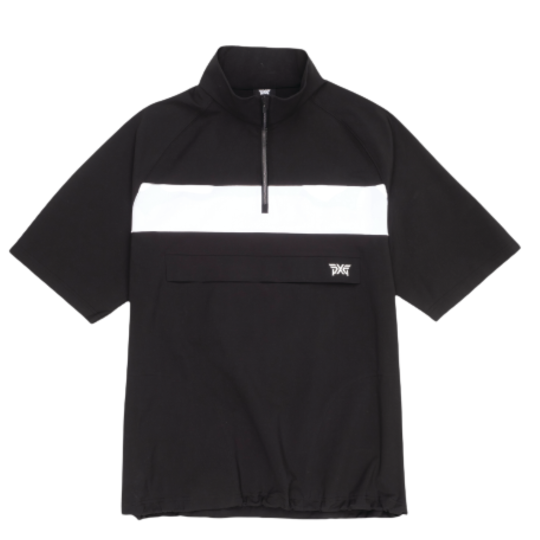 Men's SS Anorak Jacket Black - PXG MEXICO
