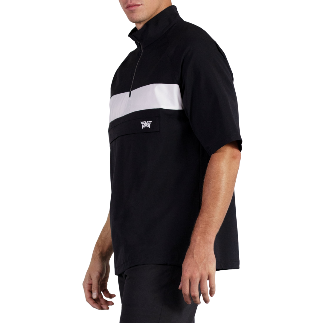 Men's SS Anorak Jacket Black - PXG MEXICO