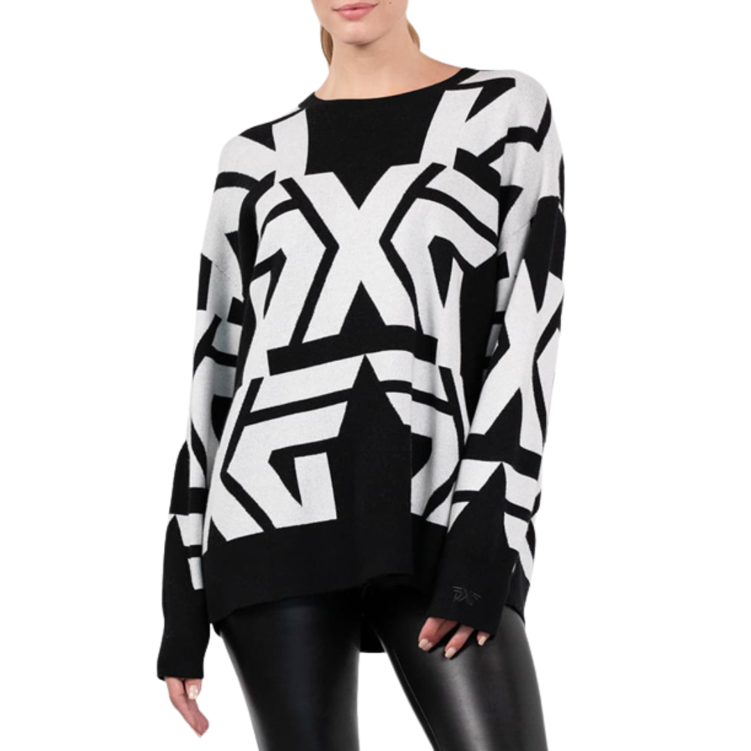 PXG Women's Bold Logo Black Sweater