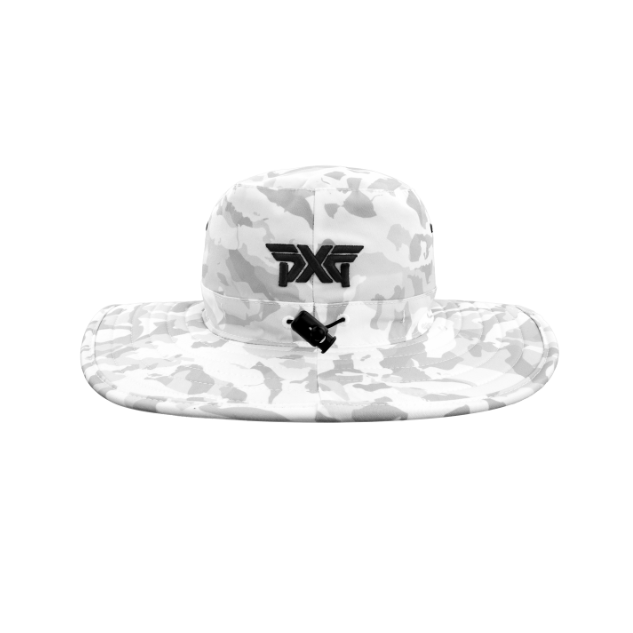 PXG Fairway Camo Bush Hat White - PXG MEXICO