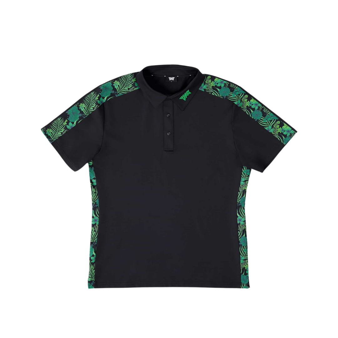 PXG Men's AF SS Aloha 23 Black Polo