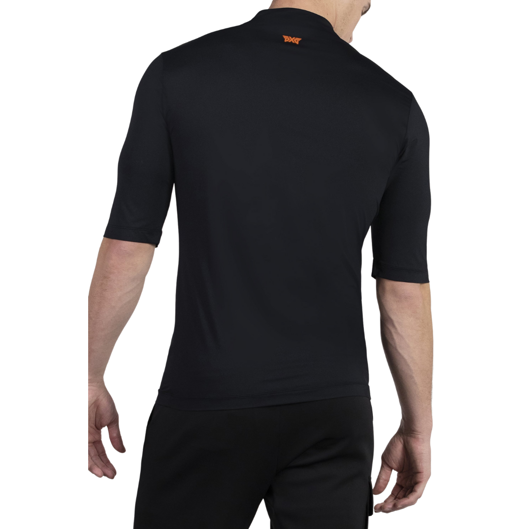 PXG Men's SS Mock Neck Tee Black