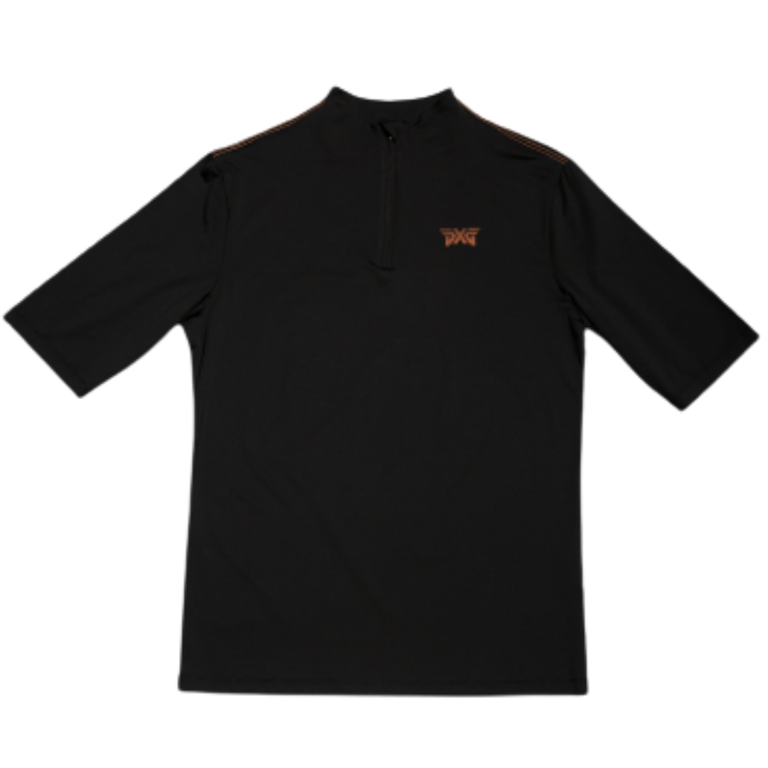 PXG Men's SS Mock Neck Tee Black
