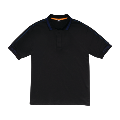 PXG Men's CF Wide Placket Black Polo