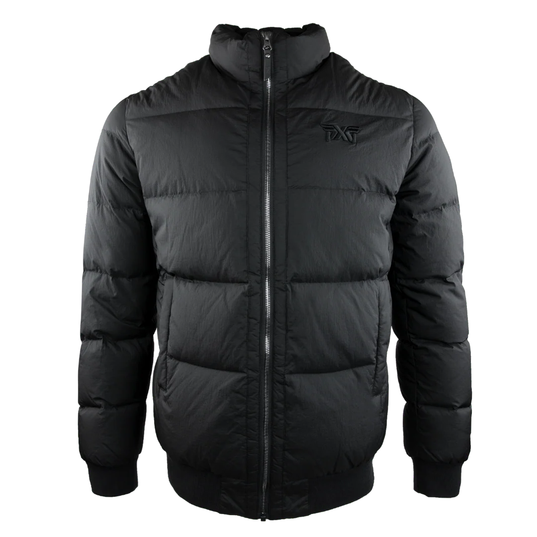 PXG Men's High Collar Black Jacket