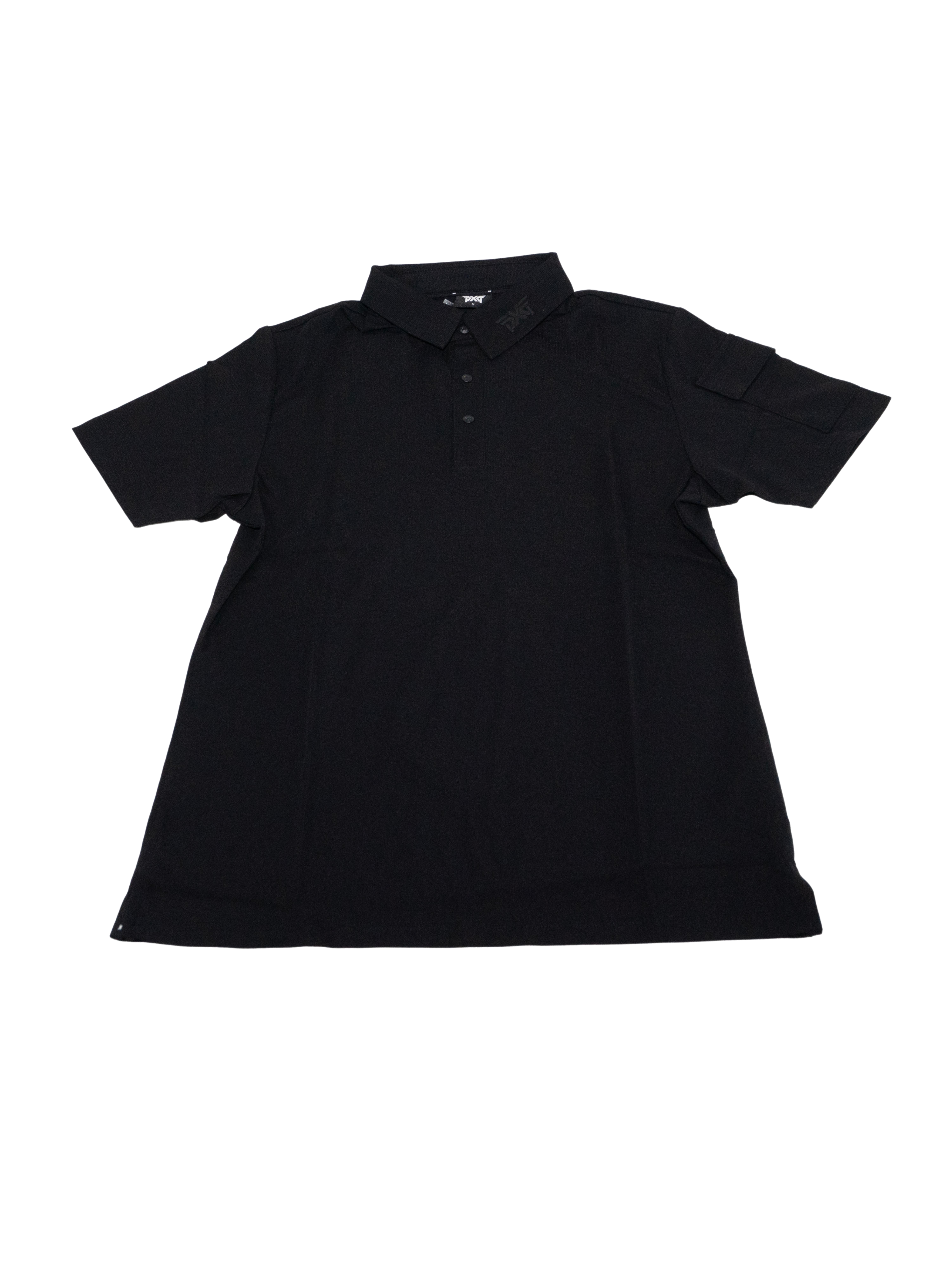 PXG Men's AF SS Black Polo