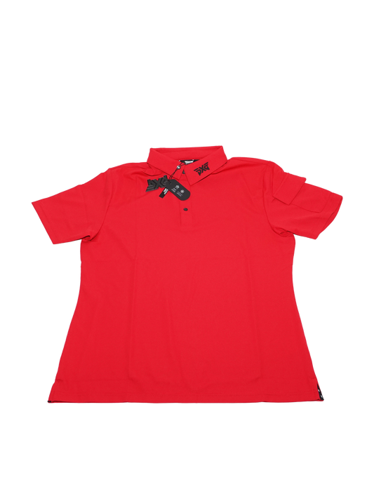 PXG Men's AF SS Red Polo