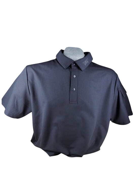 PXG Men's AF SS Black Polo