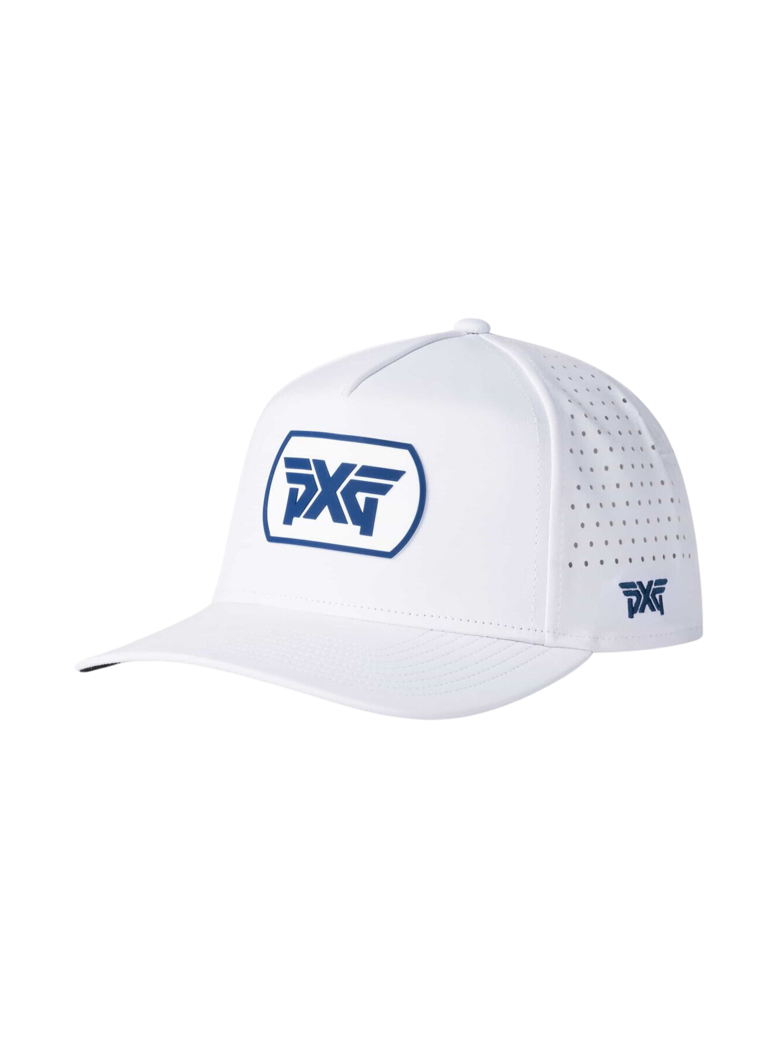 PXG Dog Tag Snapback / White & Navy