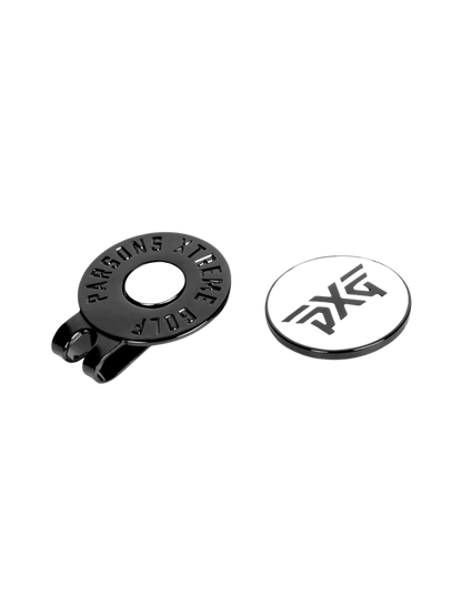 PXG Magnetic Ball Marker & Cap Clip - Black/White