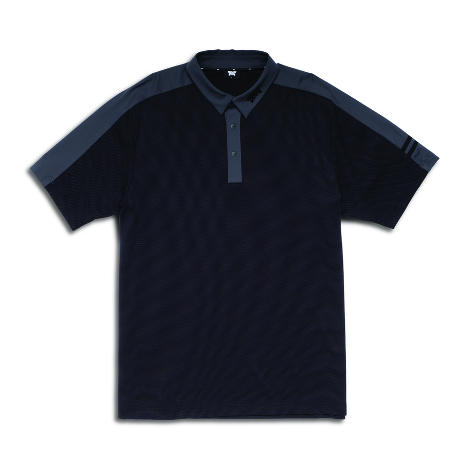 PXG Men's CF SS Shoulder Trim Polo Black / XL