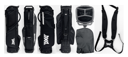 PXG Carry Stand Bag - Minimalist Black