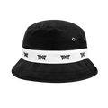 PXG Logo Repeat Bucket Hat Black