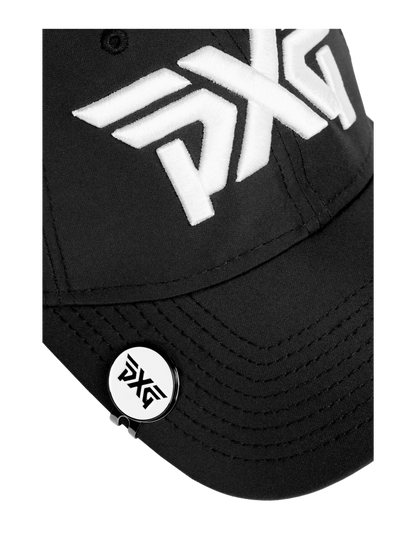 PXG Magnetic Ball Marker & Cap Clip - Black/White