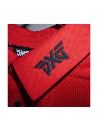 PXG Men's AF SS Red Polo