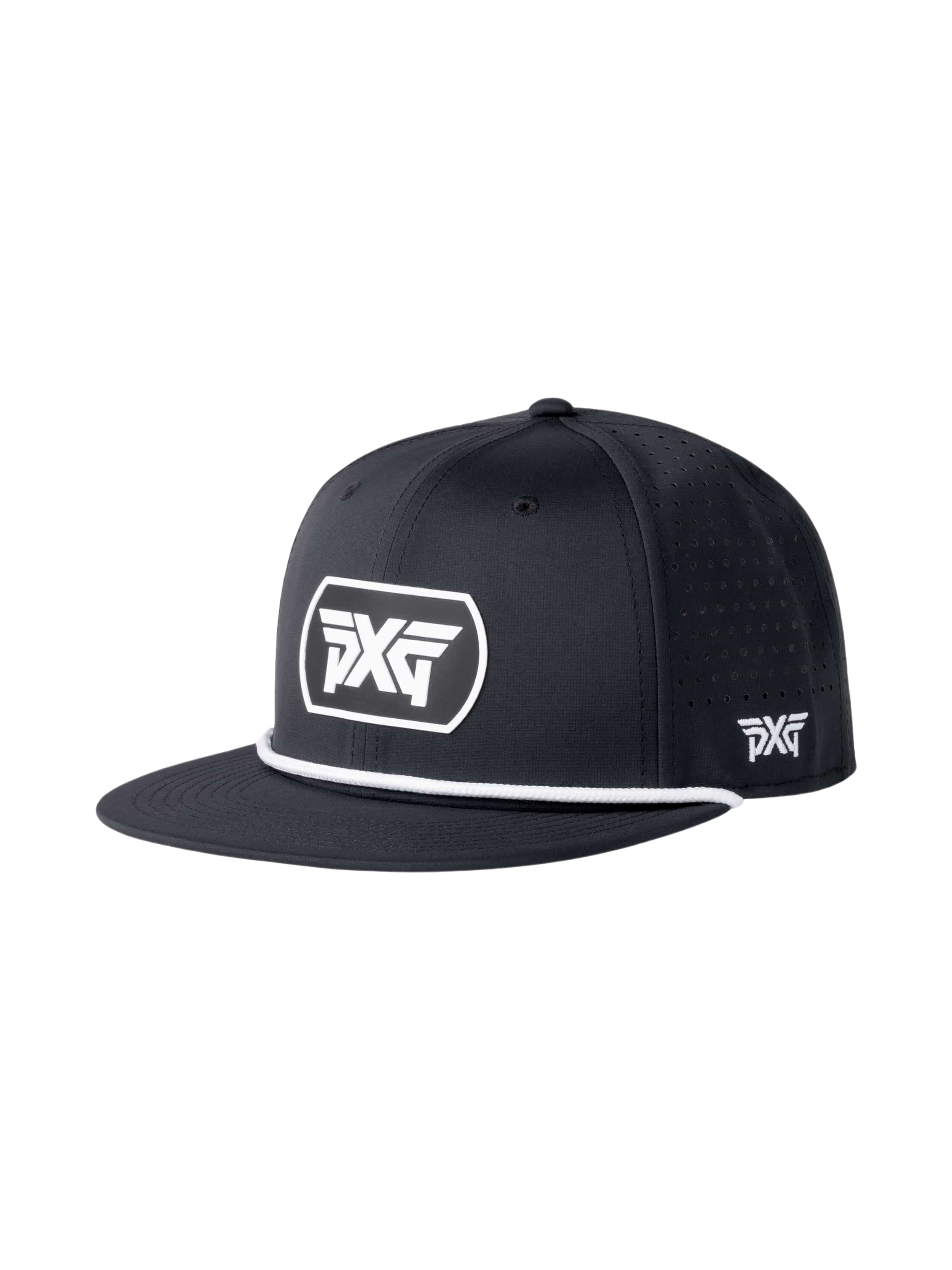 PXG Dog Tag High Crown Snapback / Black & White