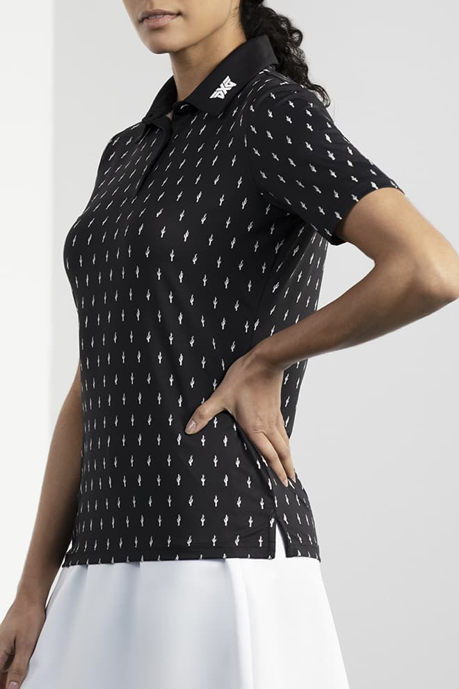 PXG Women's Cactus Black Polo