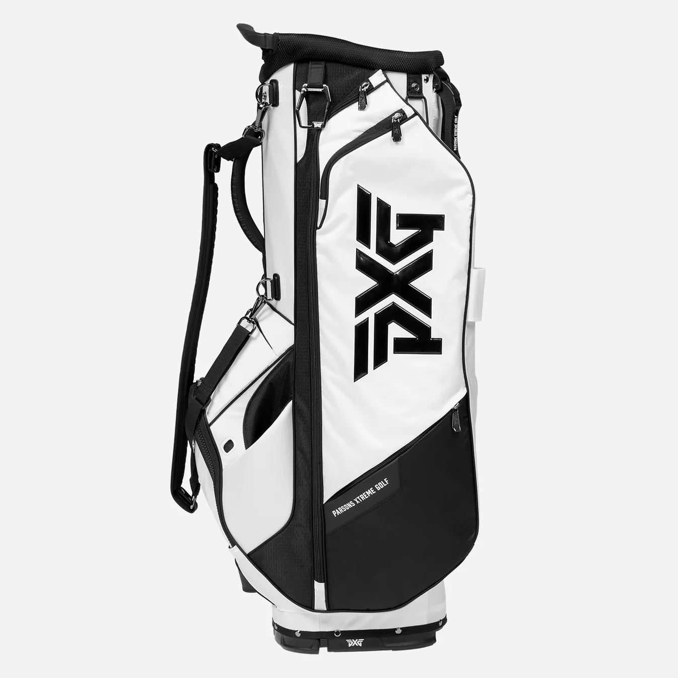 PXG Hybrid Stand Bag - Deluxe Black/White 25