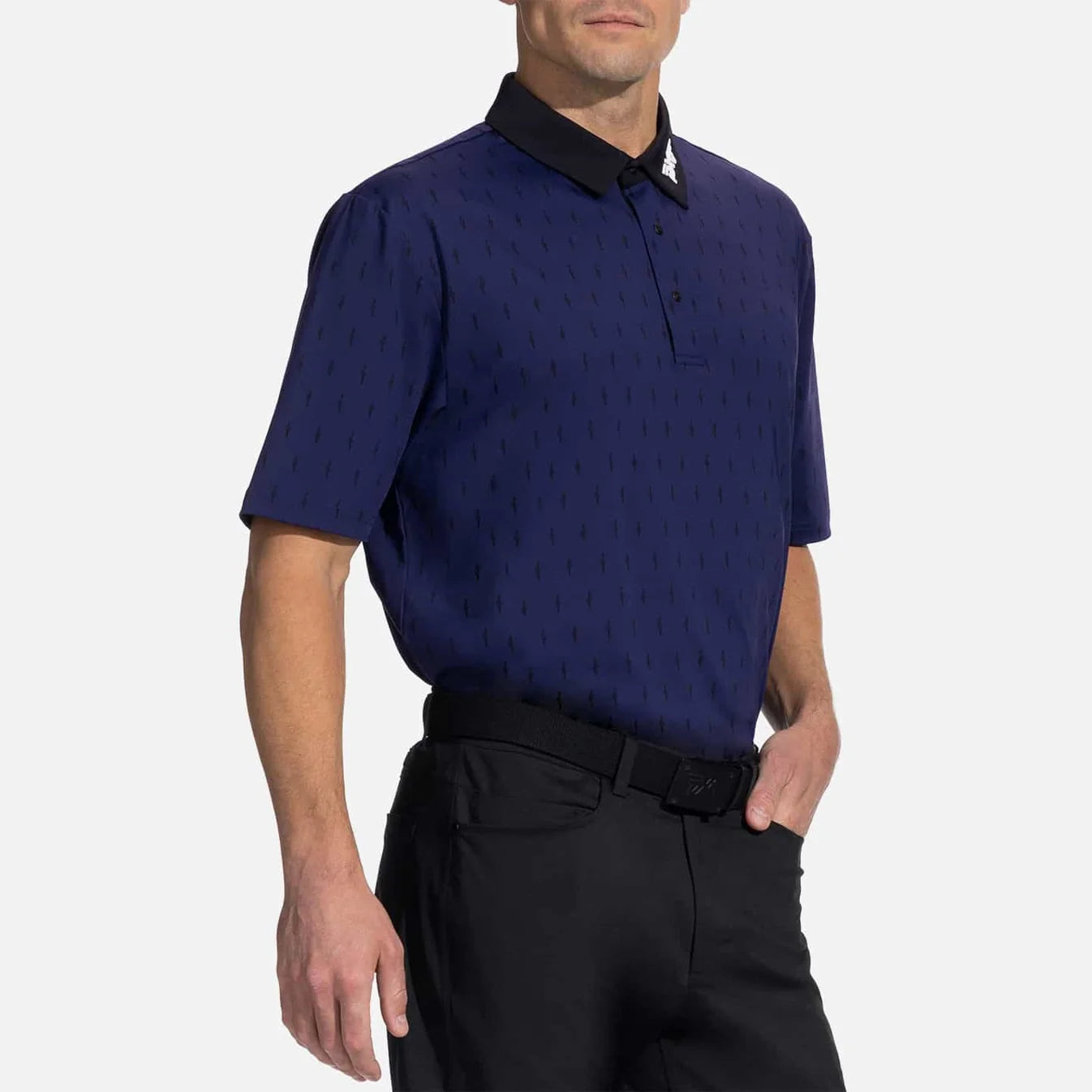 PXG Men's AF Cactus Navy Polo