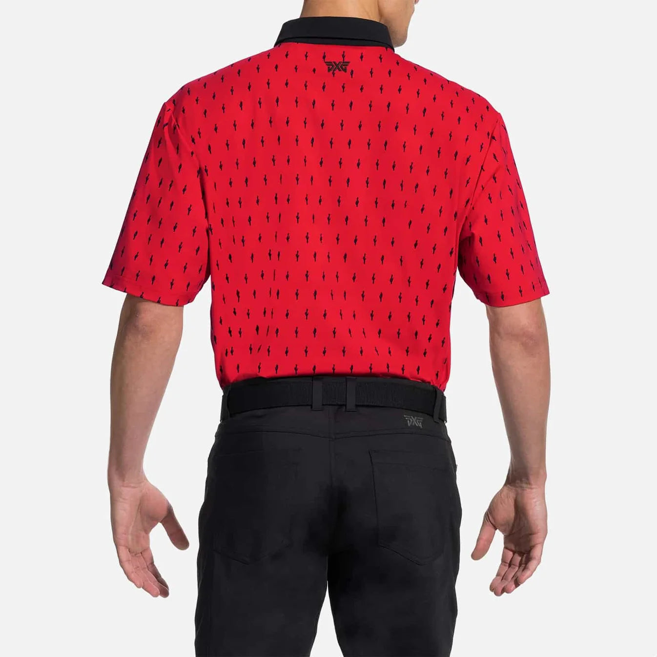 PXG Men's AF Cactus Red Polo