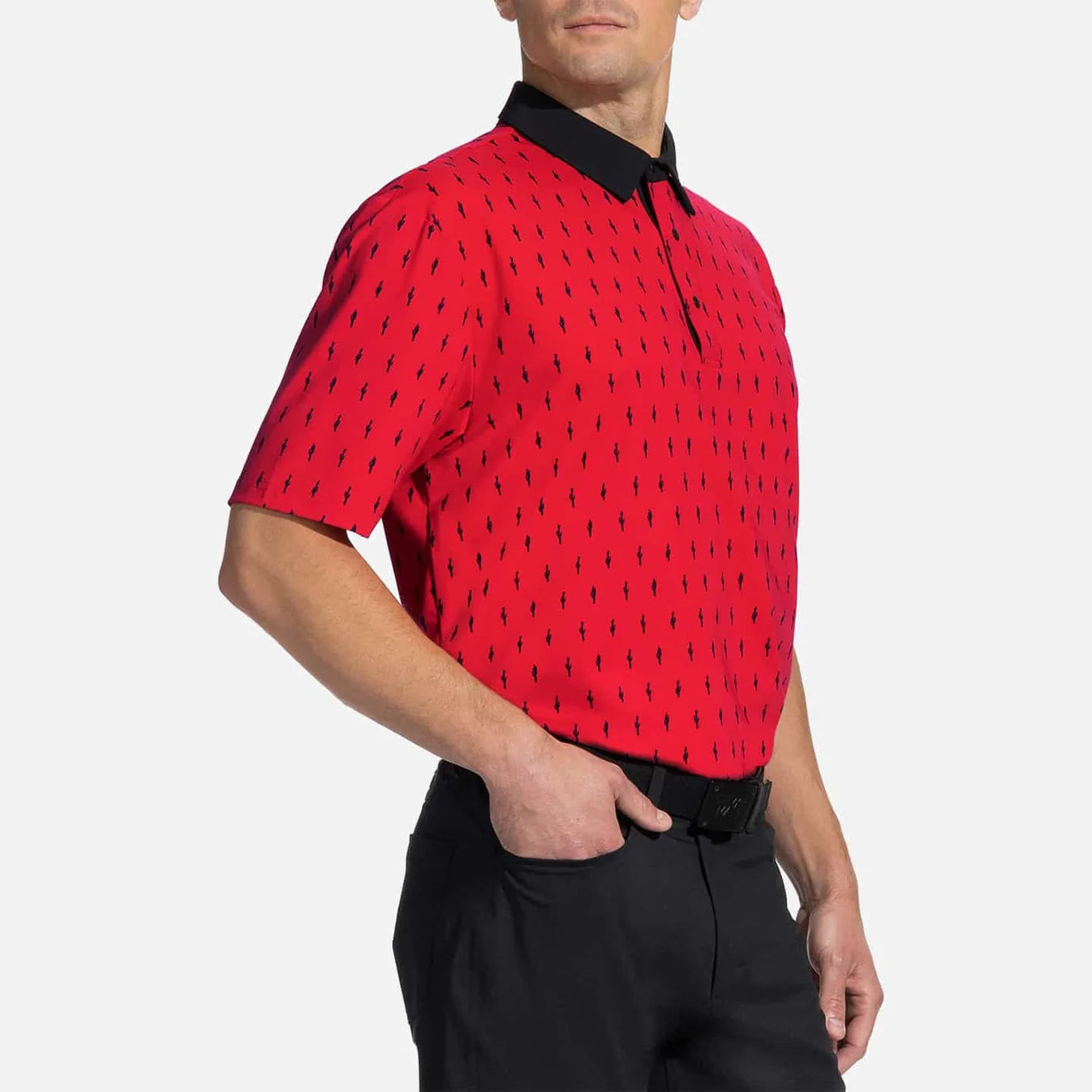 PXG Men's AF Cactus Red Polo