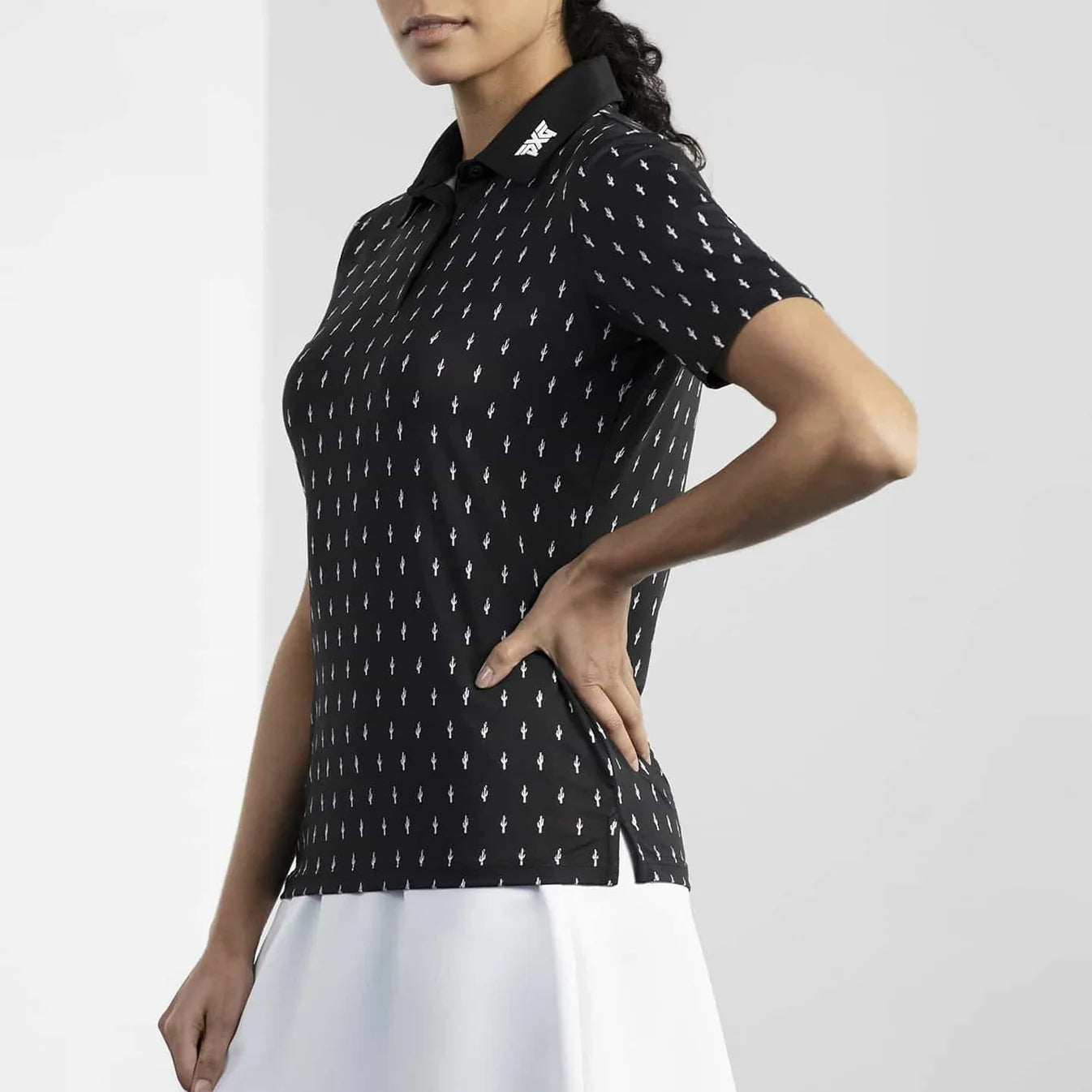 PXG Women's Cactus Black Polo