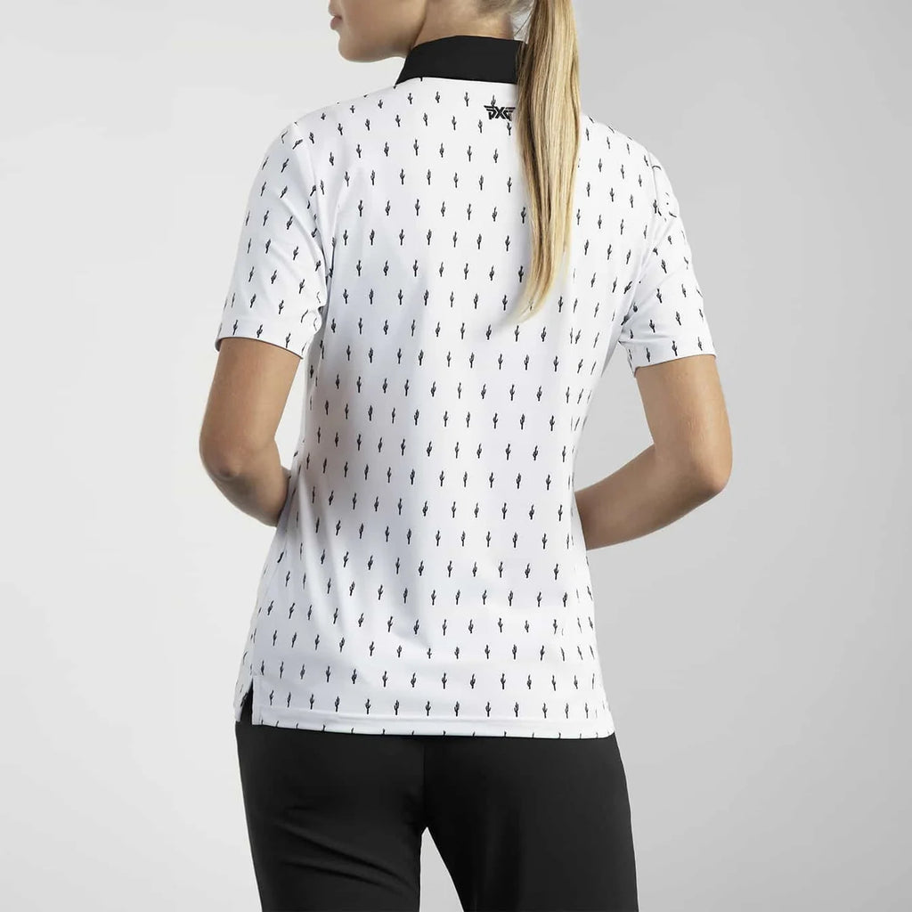PXG Women's Cactus White Polo