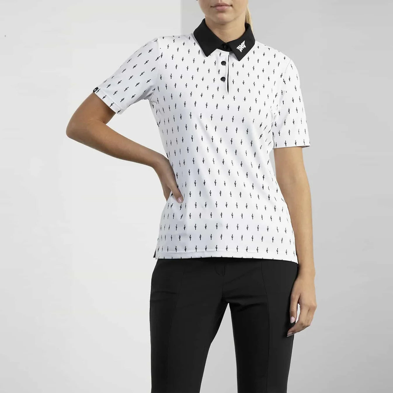 PXG Women's Cactus White Polo