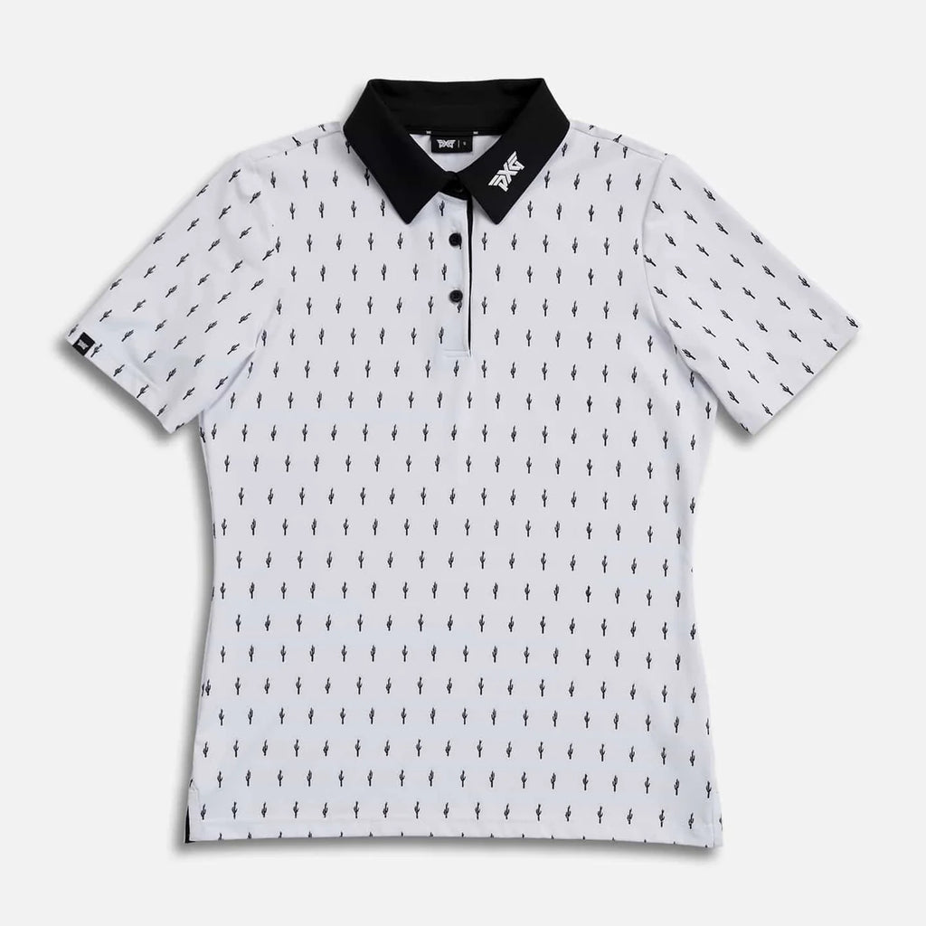 PXG Women's Cactus White Polo