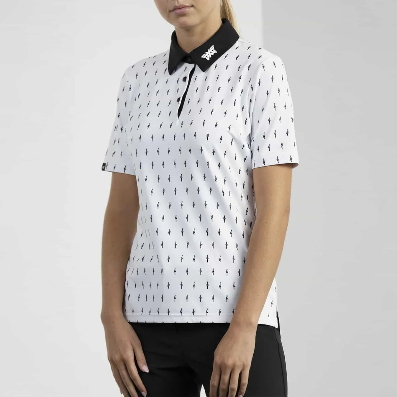 PXG Women's Cactus White Polo