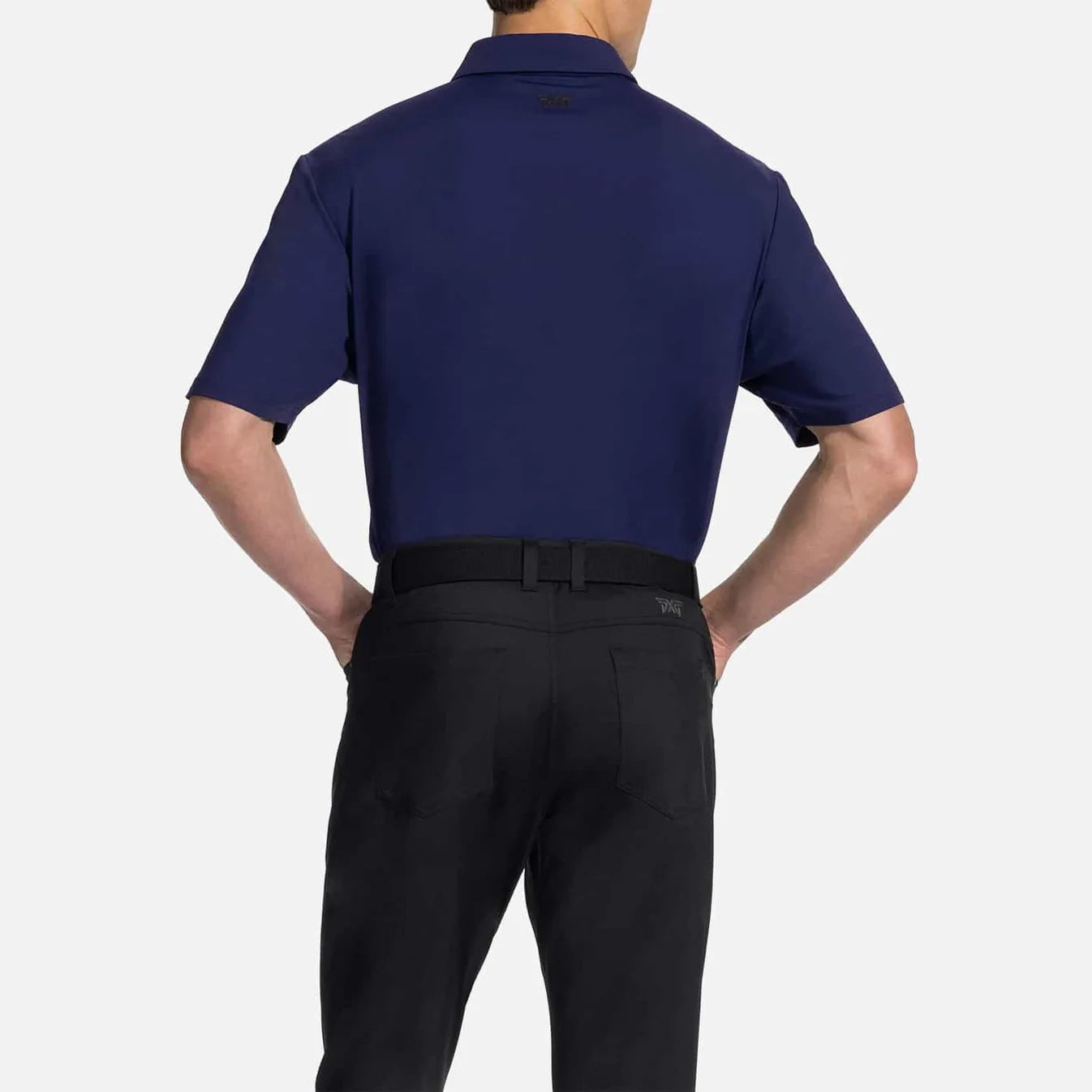 PXG Men's AF BP Signature Navy Polo